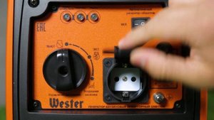 Обзор Генератор, бензоэлектростанция WESTER GNB1100i