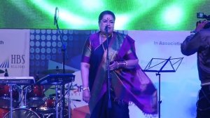 Usha Uthup Sings Dum Maaro Dum at Worli Festival 2014
