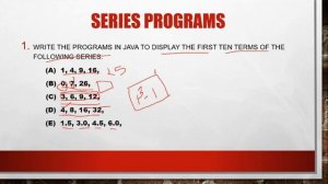 sum of series program in java | bluej  | ICSE Class 10 Computer