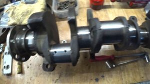 Проект пикап ЗиЛ. Коленвал ГАЗ 66 шлифовка, балансировка, мойка.