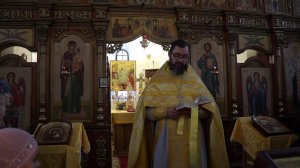 Клирос и Слово иерея Сергия Кабанова на Евангелие дня, 18 ноября 2018г.