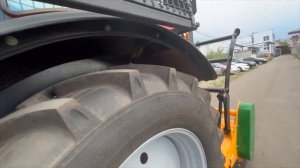 Обзор  трактора Беларус-1523в3 с поворотным постом и ходоуменьшителем / Мульчер SERRAT FX