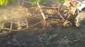 Зим 350 дизель. Культивация виноградника ч.2