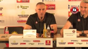 Pressekonferenz nach dem Spiel TuS N-Lübbecke vs. Rhein-Neckar Löwen