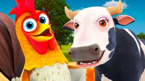 Мультик поём без перерыва вместе с животными на ферме сборник песен для детей.mp4