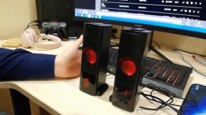КОМПЬЮТЕРНЫЕ КОЛОНКИ REDRAGON Orpheus - РАСПАКОВКА, ОБЗОР, ТЕСТ