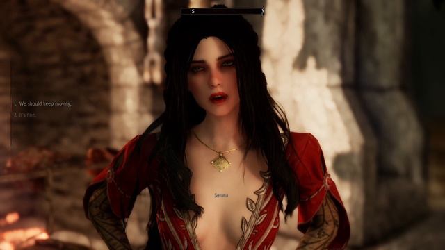 Skyrim - Talion and Serana - 13 - Family Dialog (Voiced Hero) (SDA Mod) (2023) смотреть онлайн