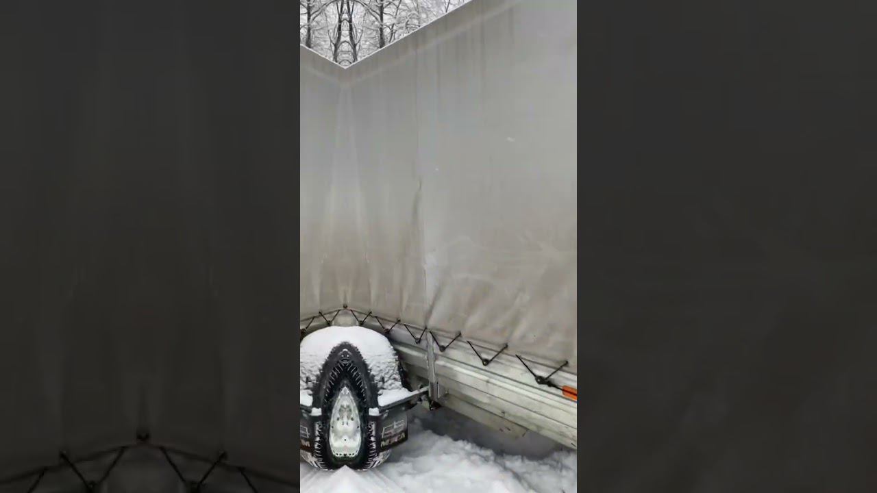 Снегоход Буран и легковой прицеп МЗСА 817712. ЦЛП АРИВА  Подпишись