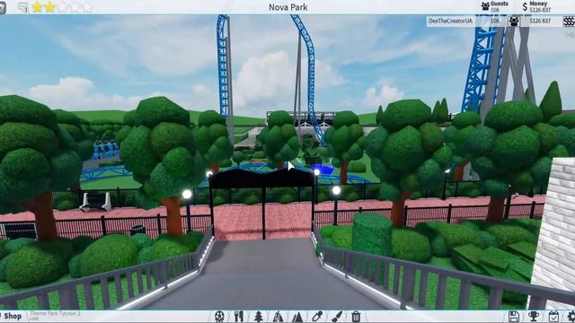The new Metro line for Dominik_games305's park by DexTheCreatorUA I Theme Park Tycoon 2 смотреть онлайн