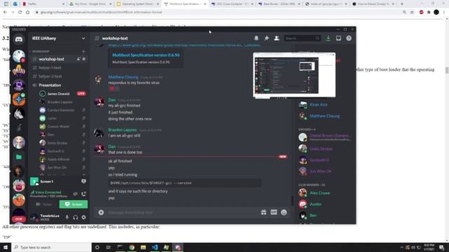 Winter 2020 Workshop #3: Operating System Development (OS Dev Series Pt. 3) смотреть онлайн