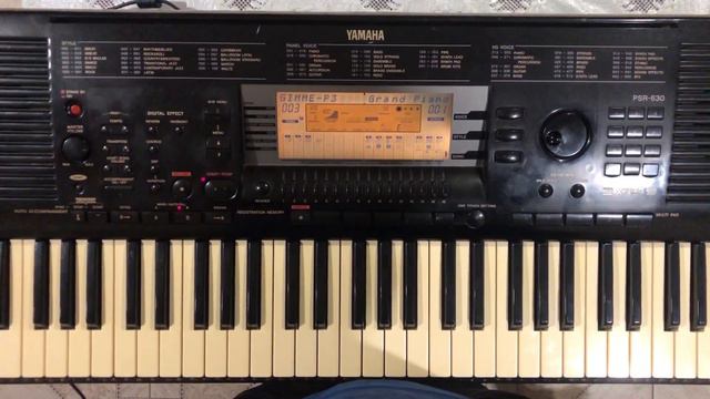 Yamaha PSR-630- Gimme Gimme Gimme McCow смотреть онлайн