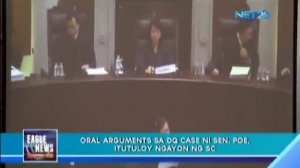 SC continues oral arguments in Poe disqualification case