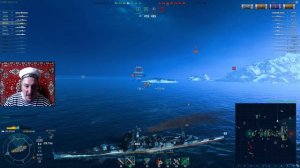Фермерский стрим на Atago: Премиумный крейсер VIII уровня / World of WarShips