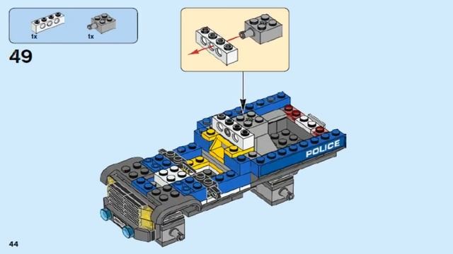 LEGO City Police 2018 DIRT ROAD PURSUIT 60172 Лего Сити Горная полиция: Преследование #2