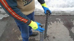 Шнек для бурения абиссинских скважин от производителя - КЗБО!