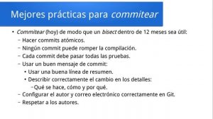 Git Intermedio - Bisect, Mejores Prácticas y Rebase (español)