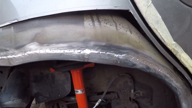 Замена задней арки(крыло)-Додж Неон. смотреть онлайн