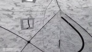 Палатка зимняя утепленная Куб 200см