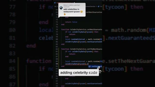Adding celebrities to restaurant tycoon 2 #roblox #restauranttycoon2