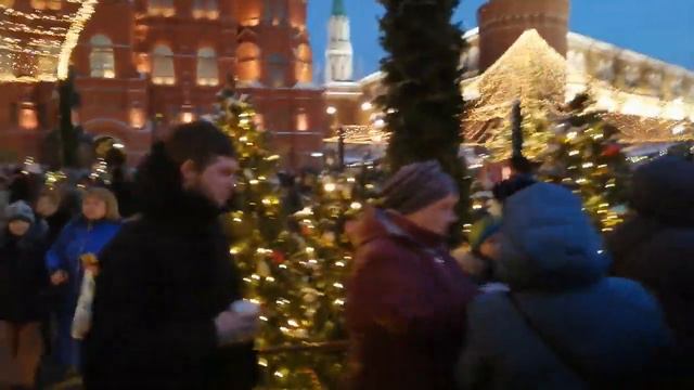 Москва. Охотный ряд. Новогоднее настроение. 2020. смотреть онлайн