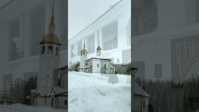 Архитектура торговых рядов города Суздаль