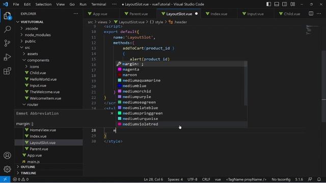 Part-18 | step by step learn vue js 3 from beginner to advance in hindi | Style