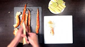 Как разделывать конечности краба