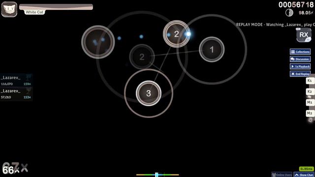 OSU - Nail Gun Short ver.(8*) Relax Mode смотреть онлайн