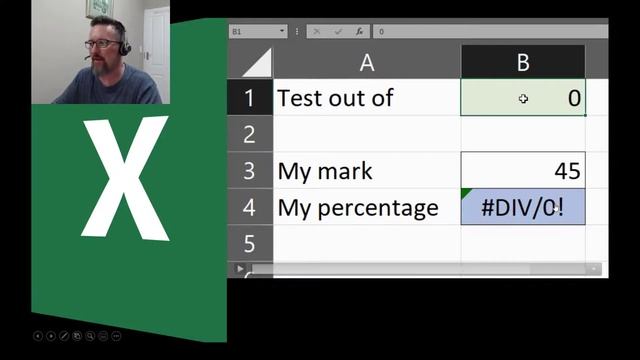 Level 1 Excel Lesson 7: Errors in Excel смотреть онлайн