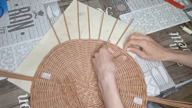 ?Букетница. Часть 3. Плетение из бумажной лозы | ЭкоКорзина Турал