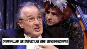 Bei Wohnungsbrand gestorben: Schauspielerin Gertraud Jesserer