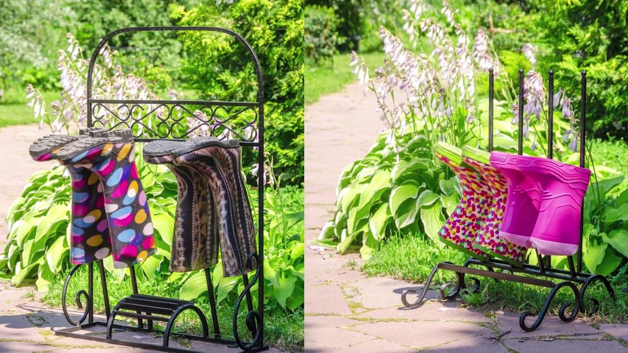 Аксессуары для чистки и сушки садовой обуви - декроттуар