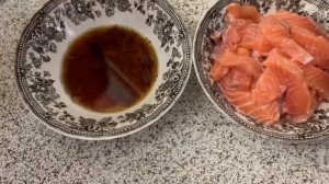 Джерки из Лосося Salmon jerky
