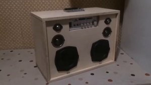 DIY. Music speakers. Музыкальная колонка своими руками.