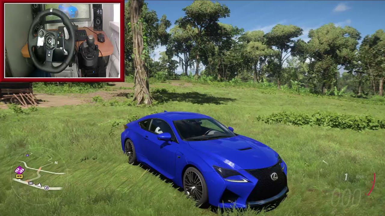 Lexus RC F - Forza Horizon 5 | Logitech g920 gameplay