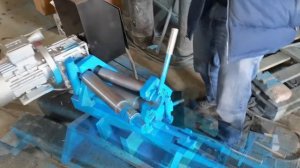 Мини вальцы 200х2 копия большого станка