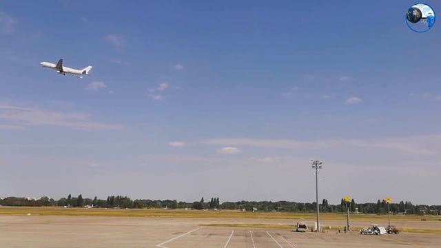 Азур Эйр Украина посадка на рейс взлет самолёта летим в МАРСА АЛАМ
