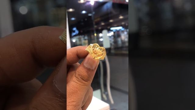 21 carat gold ring