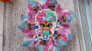 Ваши любимые Совушки ?Бантики из репсовых лент 2,5 см Бантики Канзаши  своими руками