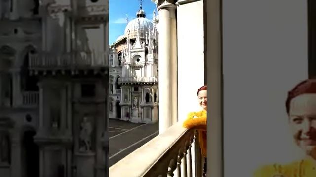 Венеция. Галерея Дворца Дожей. Колокольный звон Palazzo Ducale. Venice. Bells