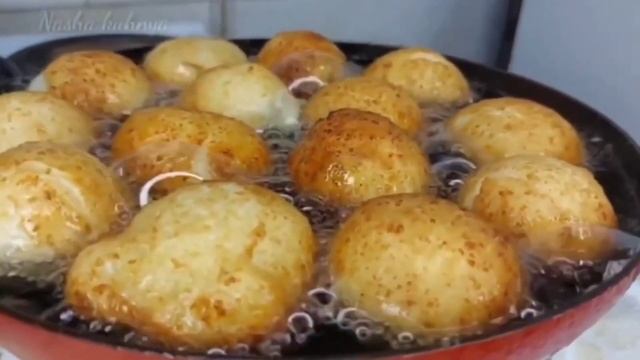 Мягкие как Пух с Корочкой!Воздушные Творожные Шарики!Быстрые ПОНЧИКИ из ТВОРОГА! смотреть онлайн