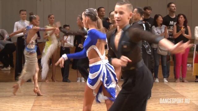 German Pugachev - Ariadna Tishova, RUS, Final Samba смотреть онлайн