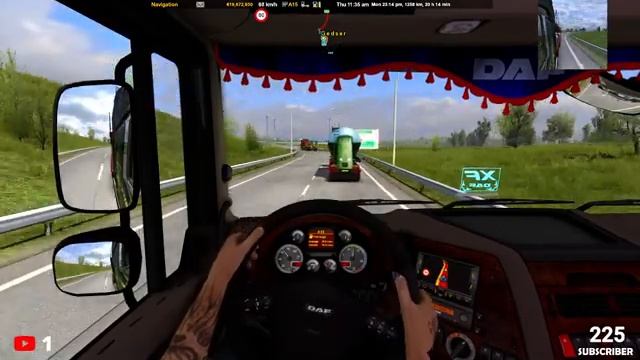 ? LIVE | TRUCK DAF ANTAR KENDARAAN | EROPA смотреть онлайн