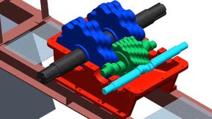 Нефтекачалка с ЭЦ редуктором