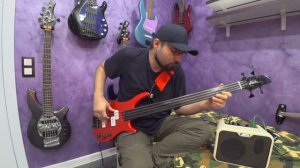 Группа Кино-Верь мне. На безладовой бас гитаре.