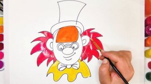 HOW TO DRAW A CLOWN | КАК НАРИСОВАТЬ КЛОУН