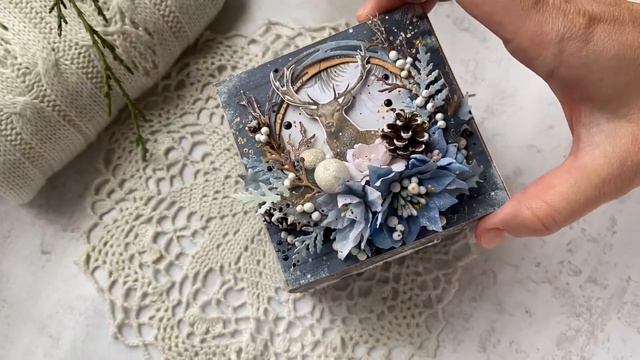 Подарочный набор - magic-box и открытка. Коллекция "Фономикс.Новогодний" ScrapMania смотреть онлайн