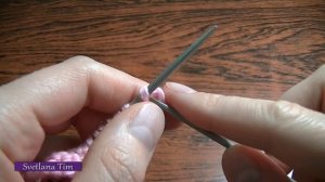 Еще один волнистый узор спицами - Павлиний Хвост - узор с красивым краем / ВЯЗАНИЕ СПИЦАМИ № 243