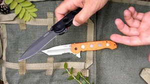 спасательный нож CRKT M16-14ZER обзор / review